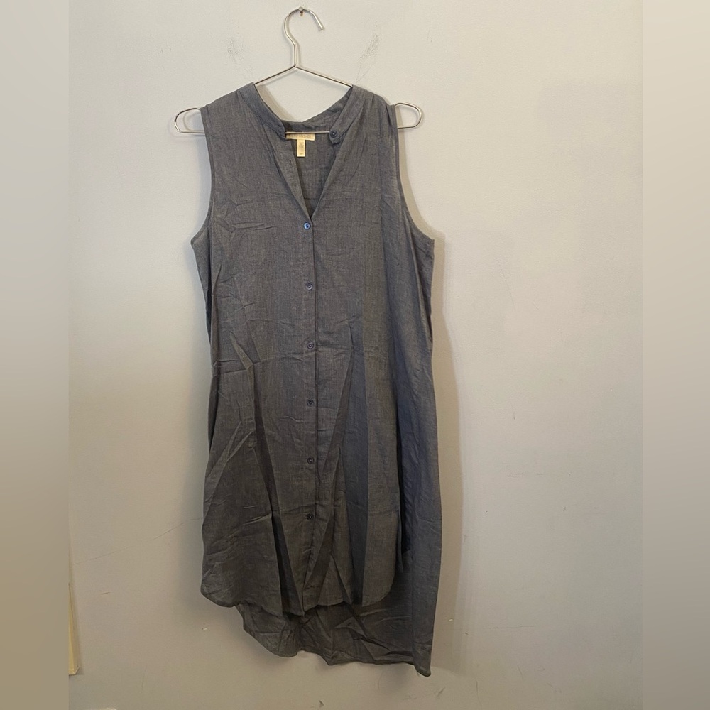 eileen fisher dress with matching slip